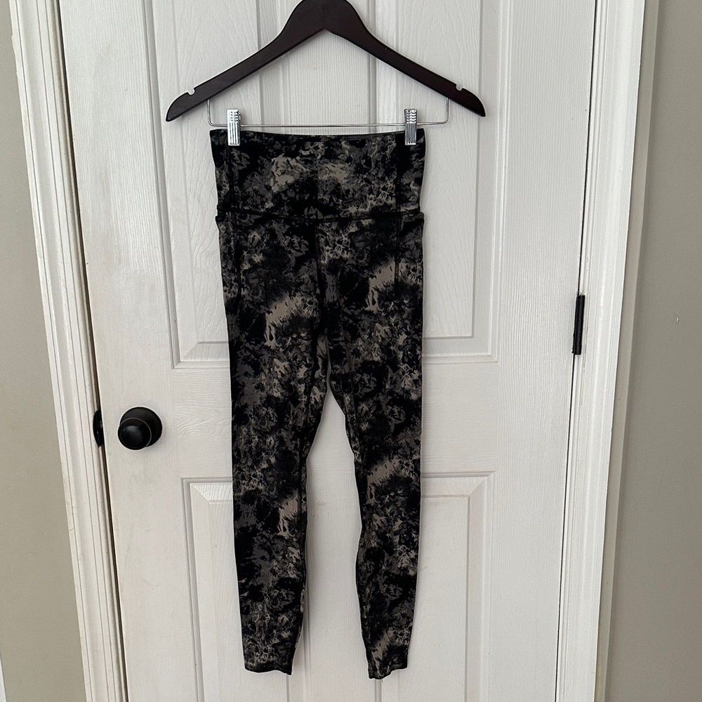 Under Armour Black and Gray Leggings